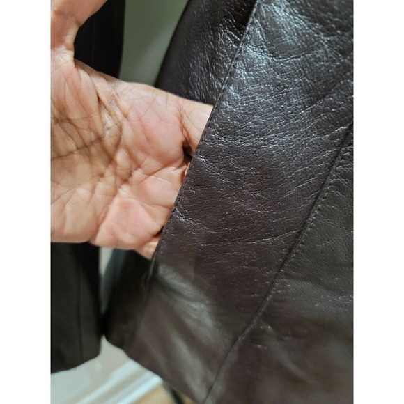 Pelle Studio Women's Black 100% Nylon Long Sleeve Buttons Style Casual Jacket S - Picture 4 of 12